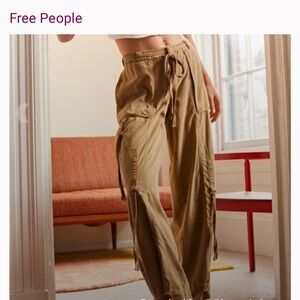 Free People One Step Ahead Parachute Pants